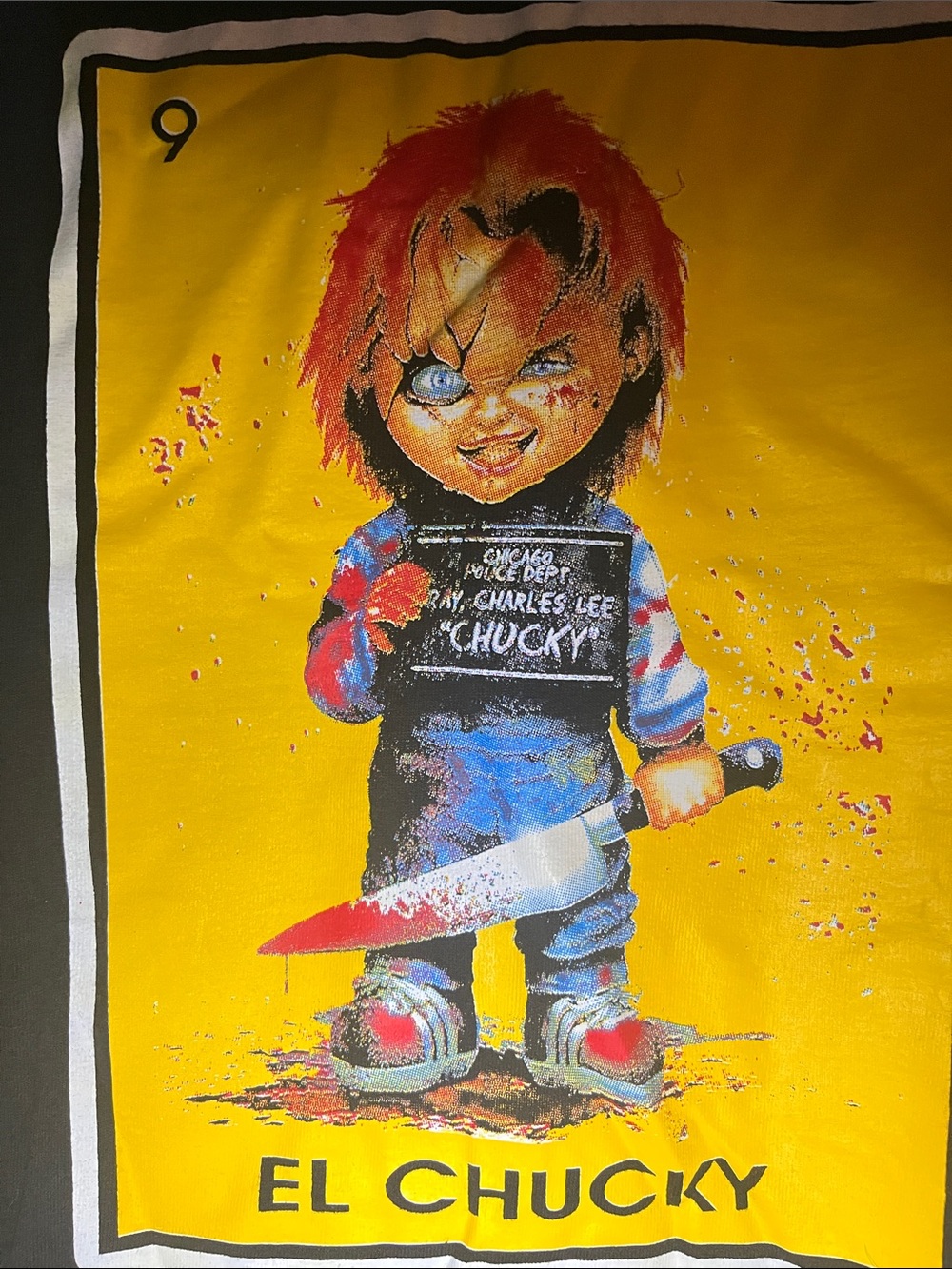 New Unisex Loteria El Chucky Puerto Vallarta , Mexico Size Medium . - Picture 4 of 8